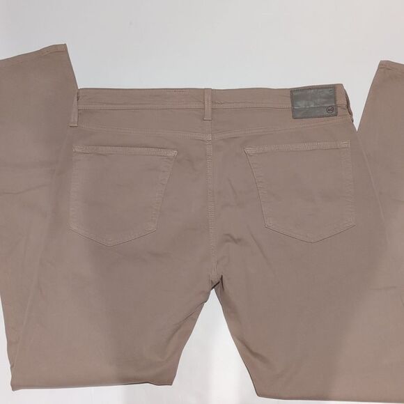 AG Tellis Modern Slim Pants Desert Stone Size 38 - Picture 10 of 10